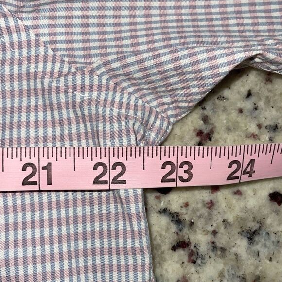 Gap Mens Plaid Slim Fit Long Sleeve‎ Button Down Shirt Multicolor Large NWT - Picture 7 of 8